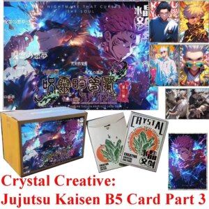 Jujutsu Kaisen: Cursed Spirit’s Nightmare Third Wave B5 Collectible Card Gojo Satoru Fushiguro Megumi Itadori Yuji Card Toy Gift