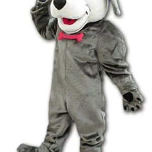 mascot plush Grey Dog mascot costume custom fancy costume anime cosplay kits mascotte fancy dress carnival costume446