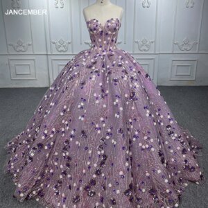 Elegant Modern Bridal Dress 2023 Ball Gown Strapless DY1133 Appliques Lace Up vestidos de fiesta