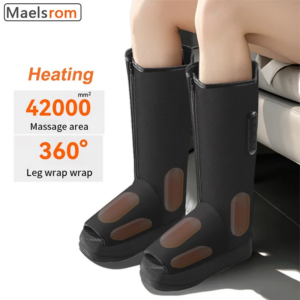 Hot Compress Air Compression Wireless 3-Speed Massager Boots Materials Calf and Heat 3 Modes Varying Kneading High-Quality