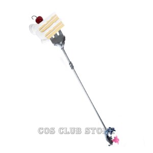 Final Fantasy Cosplay Costumes Props White Demon Treasure Digging Weapon Cream Fantasy Prop Game Same Peripherals