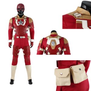Halloween Christmas Movie Red Guardian Cosplay Shostakov Costume High-Quality Men’s Uniform