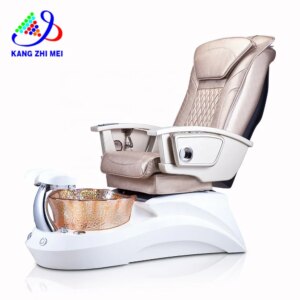 Kangmei Modern lux ury be auty Nail Salon Furniture Pipeless Whirlpool Foot Spa Massage Manicure Pedicure Chair