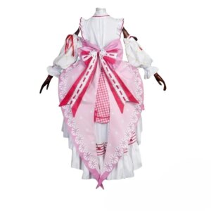 2025 Anime Women Lovely Lolita Dress Game New SNOW Strawberry MIKU Cosplay Costume 15th Anniversary Halloween fdff3f