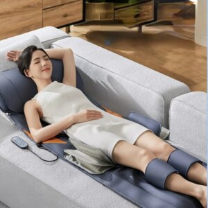 Intelligent Full Air Bag Back Massage Products, Multi-functional Automatic Kneading Massage Mat Body Electric Massage Mattress