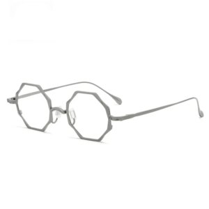 Belight Optical Vintage Irregular Shape Titanium Vintage Retro Women Men Prescription Eyeglasses RG1088TI