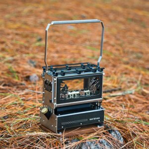 Household Kerosene Lamp Ornaments Desktop Camping Stove Barbecue Observation Furnace Retro Kerosene Lamp