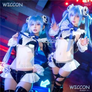Women Kawaii Sexy Leather Bikini NIKKE:The Goddess of Victory Hansel Cosplay Costumes Cute Lingerie Sets Halloween Party Clothes