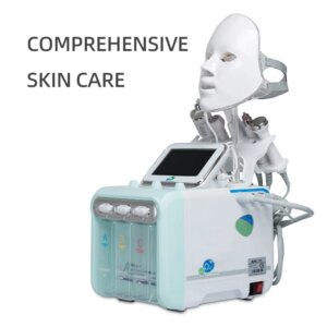 7 in 1 H2O2 Beauty Skin Cleansing Hydrofacial Machine Facial Machine Water Aqua Peeling for Home Use