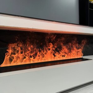 Energy Saving Mist Fireplace 3D Fog Effect 10X LED Projection No Heat No Smoke Safe Touch for Kids