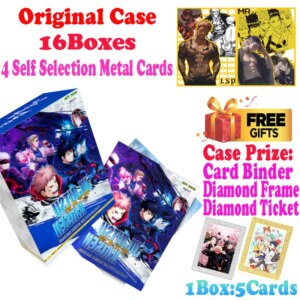 2025 Newest Wholesale More Fun Culture Jujutsu Kaisen Colored Paper Card Global Trading Anime Gojo Nanami ACG TCG Hobbies Gift