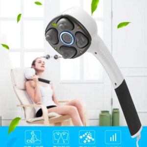 Anion Electric Massage Stick Cervical Neck Shoulder Waist Leg Arm Massage Hammer Relieve Pain And Relax Muscles Body Massager