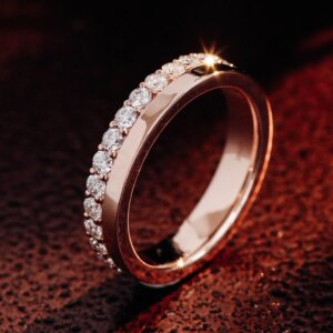 Provence Rings 10K 14K 18KGold DEF/VS Lab Grown Diamonds Rings for Women man Bezel Set Luxury Band Personalized Custom Promise