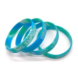 500pcs/Lot Custom logo Fashion Promotional Gift Rubber Wrist Band Silicone Bracelets Wristbands