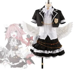 Anime Fate Grand Order FGO Rider Astolfo Idol Lolita Dress Cosplay Costume Custom Made