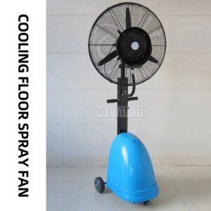 Industrial Outdoor Cooling Spray Centrifugal Floor Fan for Temperature Regulation