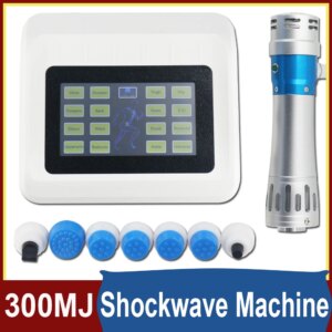 300MJ New Shockwave Therapy Machine Health Care Shock Wave Body Relaxation Massage For ED Treatment Shoulder Neck Pain Relief