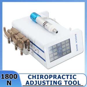 1800N Chiropractic Ajusting Tools Deep Body Massage Electric Therapy Machine Portable Spinal Correction Gun Home Use