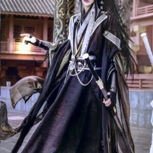 Moran Cosplay Costume Moran Hanfu Cloth Ancient Style Coswear Changgeng Stepping On The Immortal Ruler Mo Ye Halloween Han Fu