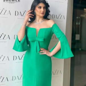 SWEMILE Column Sweetheart Floor-Length Zipper Up Long Sleeves Elegant Party Dresses For Women 2024 Women’S Evening Dresses Party