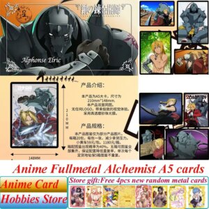 Stardust Creative Fullmetal Alchemist A5 Collection Cards First Edition Anime Games Cards