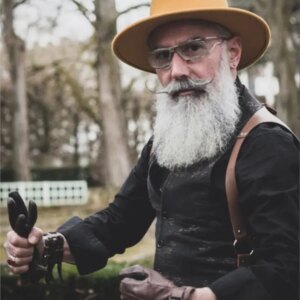 New elegant fashion men’s hat vintage top