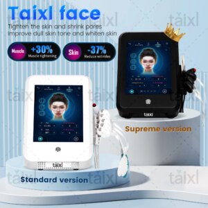 Professional Facial Electrostimulation Emrf Face Ems RF Face Lifting Machine PEFACE Sculpt Face Pads Massager Device