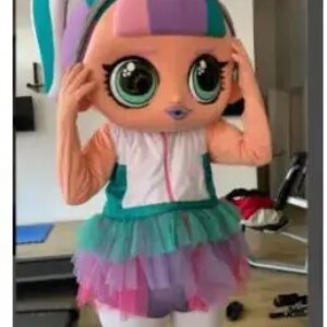 New Adult Hot Sale Foam Cute Unicorn Doll Girl Fancy Cartoon Mascot Costume Plush Christmas Fancy Dress Halloween Mascot Costume