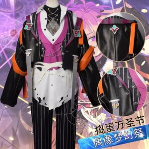 COS-HoHo Ensemble Stars 2 Crazy:B Oukawa Kohaku/HiMERU/Amagi Rinne/Shiina Niki Game Suit Cosplay Costume Halloween Party Outfit
