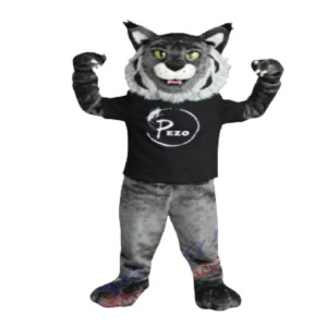 Pezo bobcat mascot costume wildcat custom fancy costume anime cosplay kit mascotte theme fancy dress carnival costume b0693
