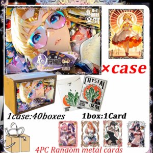 Newest Crystal Cultural Luna’s Memories Vol. 2 B5-Sized Cards Sailor Moon Goddess Story Collection Card Booster Box Habbies Gift