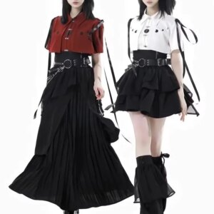 Niche Designer Chinese Style Retro Han Clothing Shirt Dress Suit