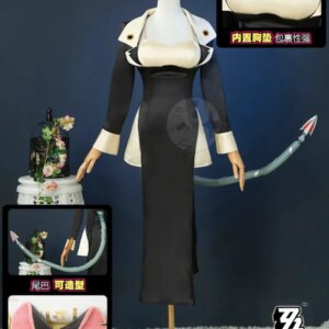 Zenless Zone Zero Jane Doe Undercover Outfit Women Cosplay Costume Cos Game Anime Party Uniform Hallowen Play Role Clothes