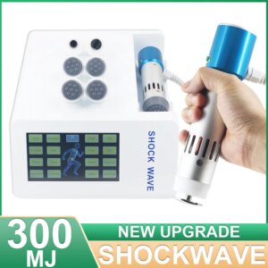 Shockwave Therapy Machine 300MJ High Energy Treatment Erectile Dysfunction Pain Relief Muscle Relaxation Shock Wave Massager