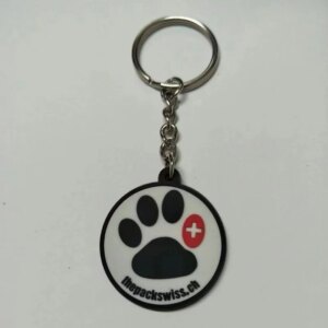 Footprint Keychains Backside Print Letters Key Ring Customized Accessories For Advertisement Wholesale Free Shipping