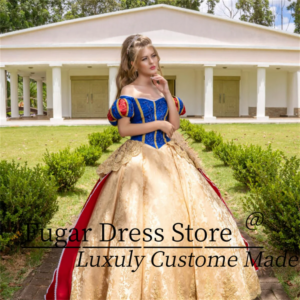 Customized Princess Quinceanera DresseSweet 16Year Girl Birthday Party Dresses Corset Satin Abendkleider Gown Vestidos De Novias
