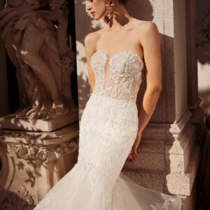 Elegant Mermaid Wedding Dress 2025 Elegant Sleeveless Tulle Bridal Gown Graceful Applique A-line Floor-length Gown Customized