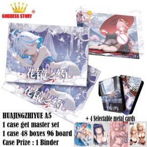 HUAJINGZHIYUE A5 Board Goddess Story Collection Anime Games Girl Party Swimsuit Party Doujin Toys Hobby Gift