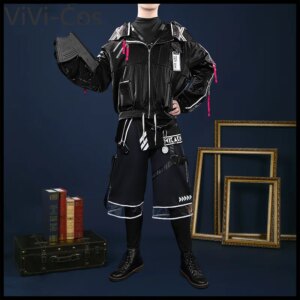 ViVi-Cos Vtuber Watarai Hibari Cosplay Costume Cos Game Anime Party Uniform Hallowen Play Role Clothes Clothing
