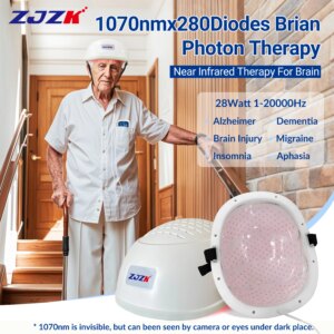 ZJZK Gifts For People With Neuropathy 28W Parkinson’S Traumatic Brain Injury 1070nmx280diodes Post Stress Disorder Anxiety