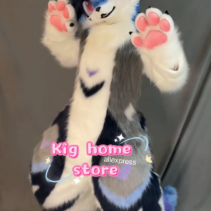 Animal Suit Fursuit Wearable Furry Cute Furry Cosplay Costume Furry Suit Full Set Of Genuine Handmade Comic Show Cute Cartoon