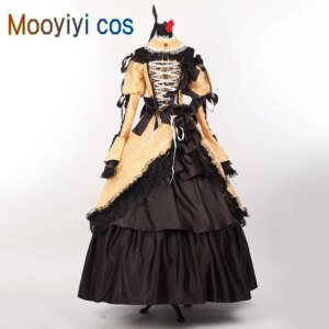 New Mooyiyi cos Riliane Lucifen d’Autriche Cosplay costume Halloween Christmas Role Playing Party Comic Dress New customized