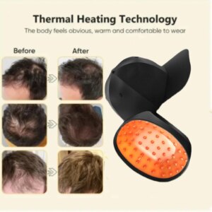 Laser Hair Growth Cap 2 in 1 Scalp Massage Plus Promotes Hair Production and Reduces Hair Loss