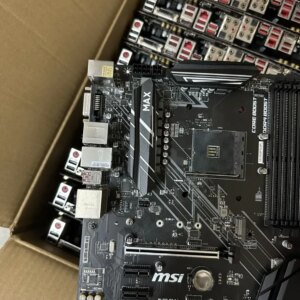 Msi X470 GAMING PLUS MAX large board double M.2 interface 90% new original disassembly machine with original baffle used test fu