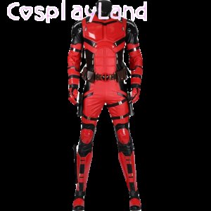 New High Quality Dead Soldier 3 Wade Cosplay Costume Red Battle Clothes Halloween Carnival Party Outfit Props With Boots Mask