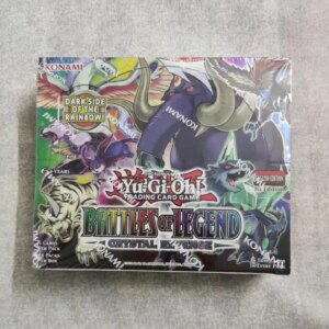 Yugioh KONAMI Duel Monsters TCG Battles of Legend Crystal Revenge BLCR English 1st Edition Collection Sealed Booster Box
