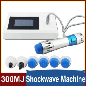 New 300MJ Shockwave Therapy Machine Body Muscle Massage Shock Wave Device ED Treatment Effectively For Pain Relief Home Use