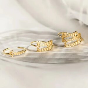 Custom 37pcs silver rings