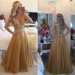 Straps Mother of the Bride Dresses For Wedding Evening Gowns Sexy Illusion Back Formal Celebrity Vestido Madrinha