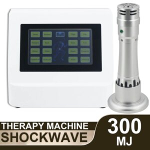 300MJ New Shockwave Therapy Machine With Base Relaxation Massage Waist Spine Shoulder Neck Pain Relieve Shock Wave Equipment
